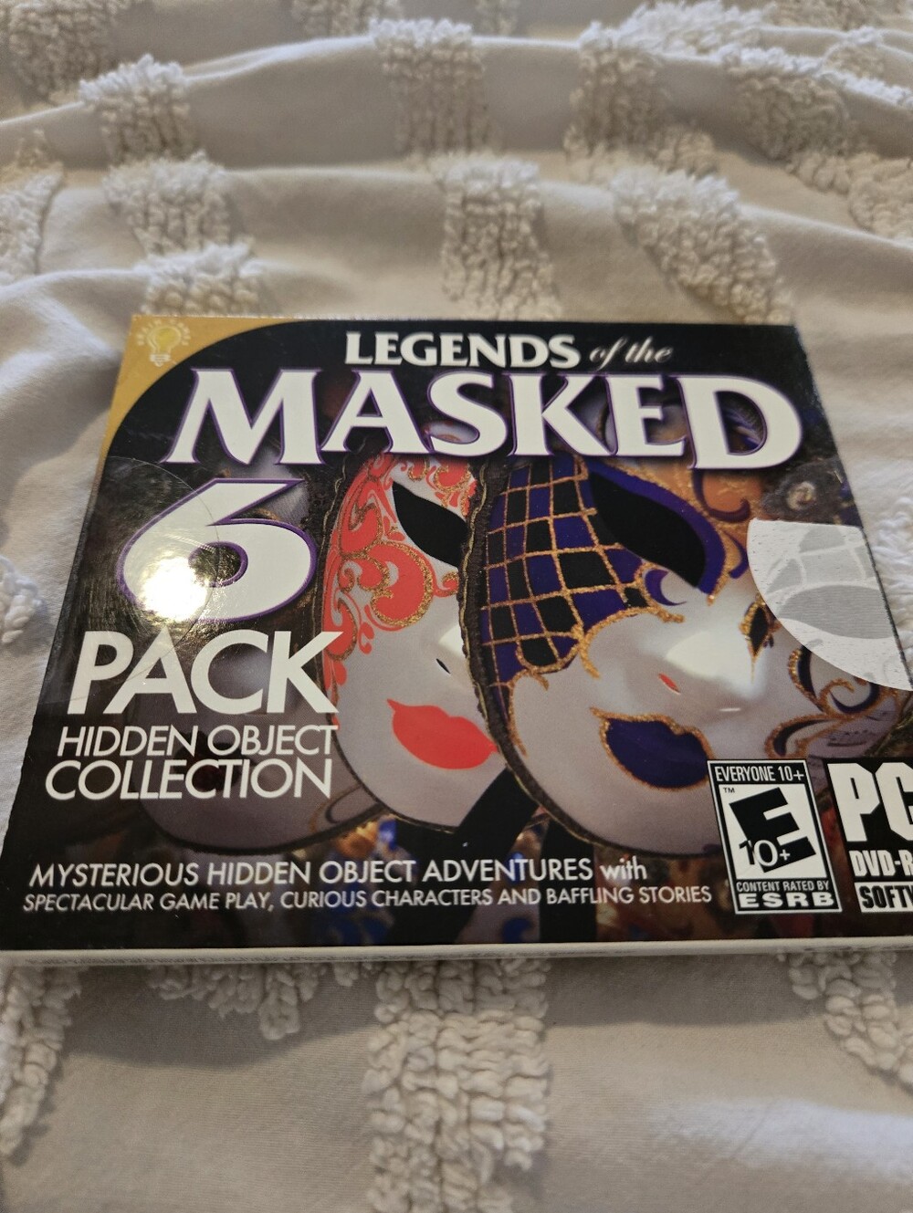 Legends of the Masked 6-Pack Hidden Object Collection Retro PC Game